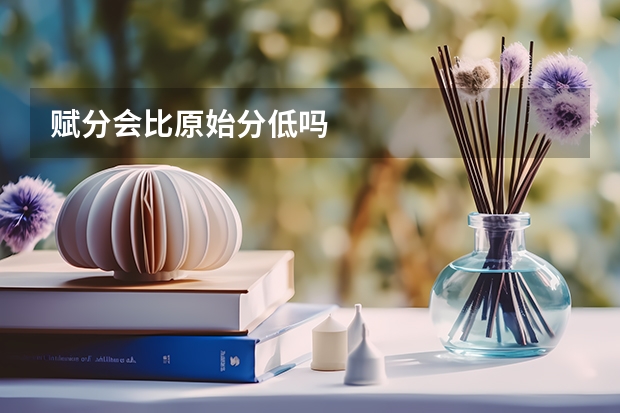 赋分会比原始分低吗