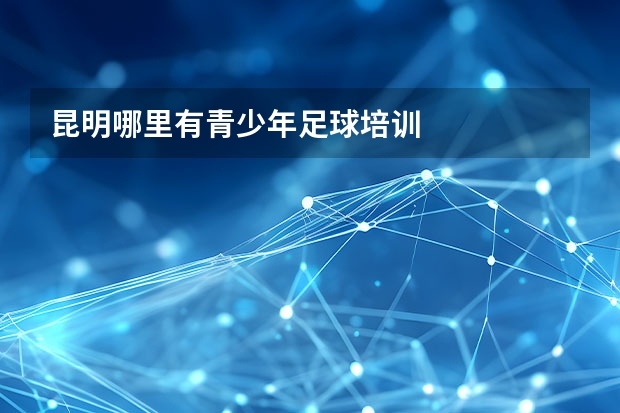 昆明哪里有青少年足球培训