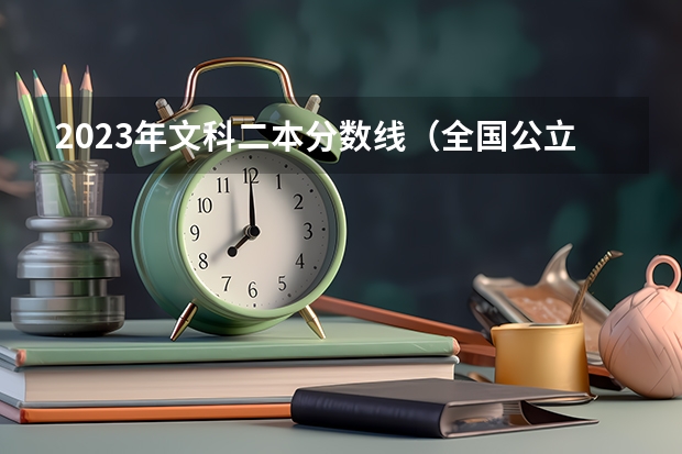 2023年文科二本分数线(全国公立二本大学排名及分数线)