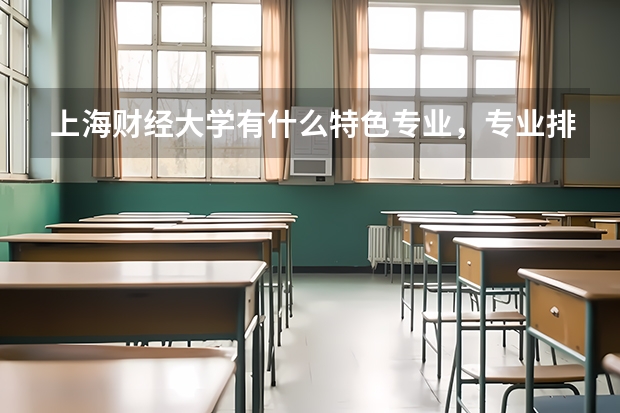 上海财经大学有什么特色专业，专业排名如何