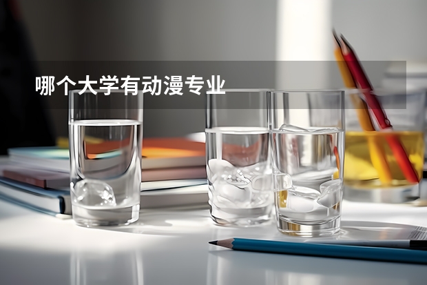 哪个大学有动漫专业