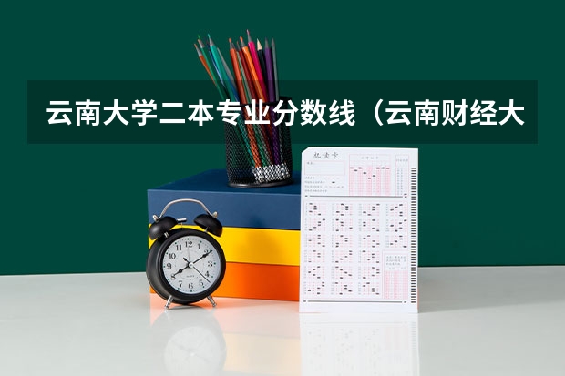 云南大学二本专业分数线（云南财经大学二本录取分数线）
