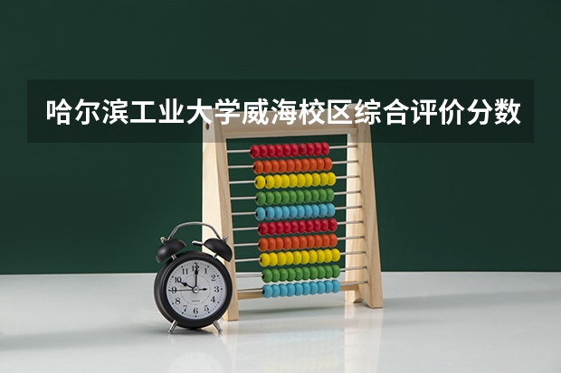 哈尔滨工业大学威海校区综合评价分数线 西交利物浦大学综合评价录取分数