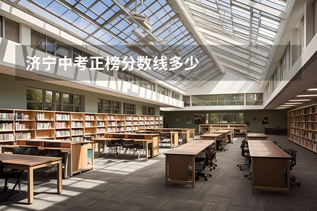 济宁中考正榜分数线多少