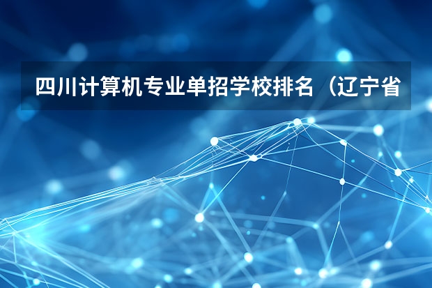 四川计算机专业单招学校排名（辽宁省单招学校排名前十）