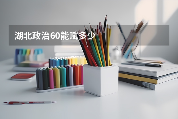 湖北政治60能赋多少