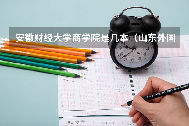 安徽财经大学商学院是几本（山东外国语职业技术大学好不好）