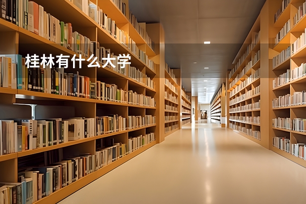桂林有什么大学