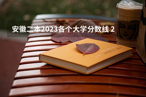 安徽二本2023各个大学分数线 2023安徽二本院校录取分数线