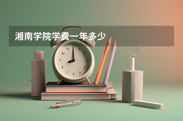 湘南学院学费一年多少