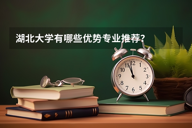 湖北大学有哪些优势专业推荐？