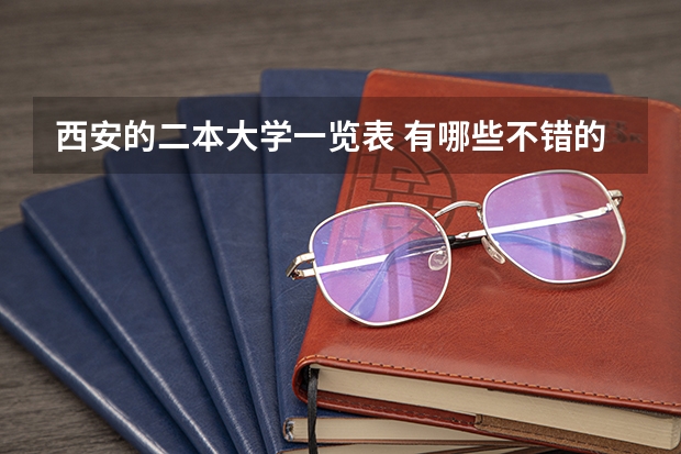 西安的二本大学一览表 有哪些不错的二本院校