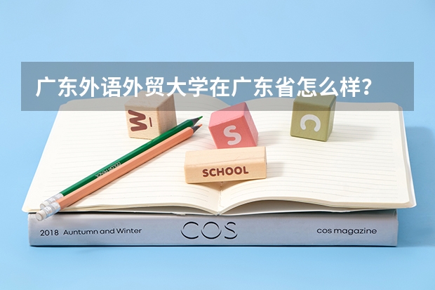 广东外语外贸大学在广东省怎么样？