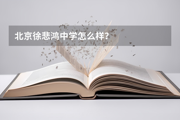 北京徐悲鸿中学怎么样?