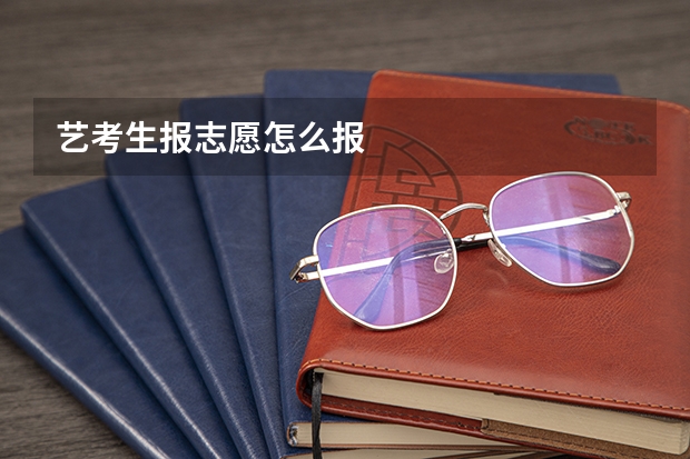 艺考生报志愿怎么报