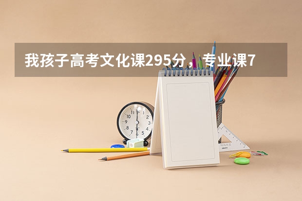 我孩子高考文化课295分，专业课74分.报考山东艺术学院艺术专科有希望吗 ？