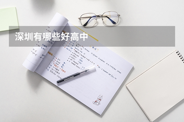 深圳有哪些好高中