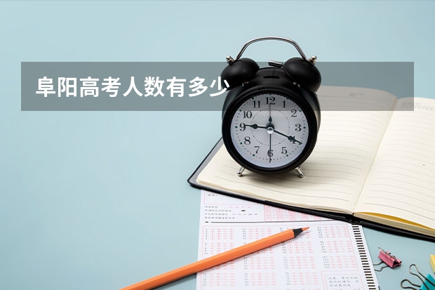 阜阳高考人数有多少