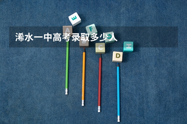 浠水一中高考录取多少人