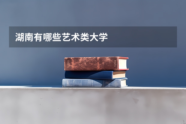 湖南有哪些艺术类大学
