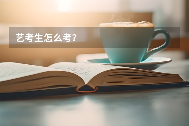 艺考生怎么考?