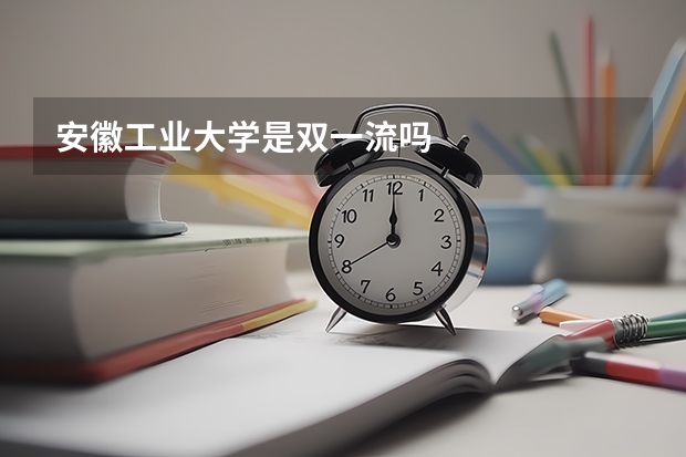 安徽工业大学是双一流吗