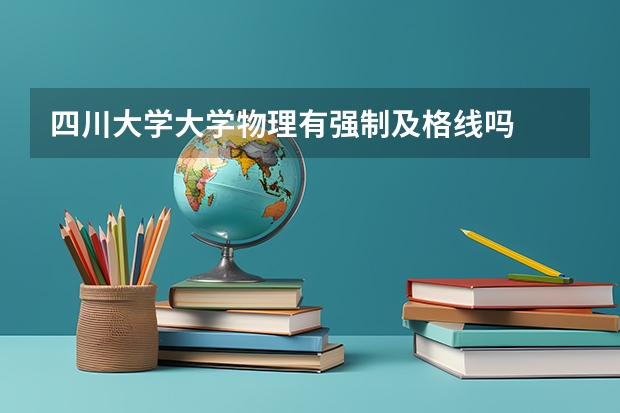 四川大学大学物理有强制及格线吗