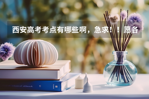 西安高考考点有哪些啊,急求!!愿各位能尽快回答一下
