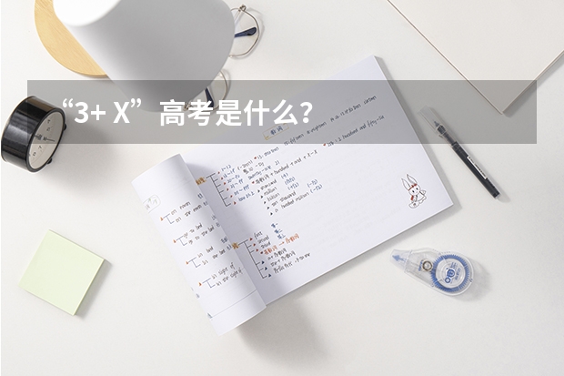 “3+ X”高考是什么？