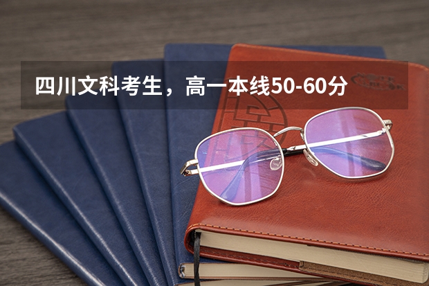 四川文科考生，高一本线50-60分，请问大约可以去什么大学呢?