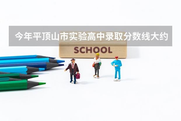 今年平顶山市实验高中录取分数线大约是多少