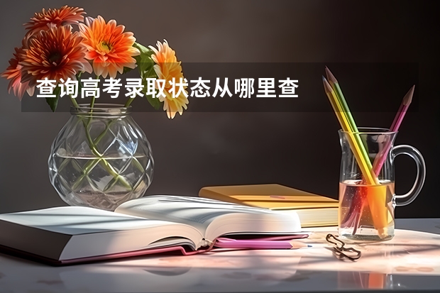 查询高考录取状态从哪里查