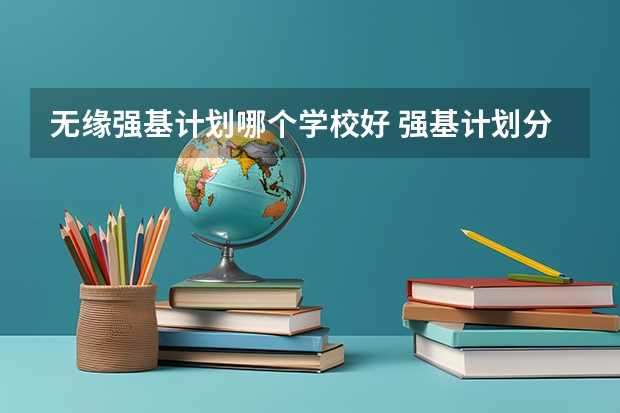 无缘强基计划哪个学校好 强基计划分数最低的学校