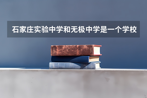 石家庄实验中学和无极中学是一个学校吗