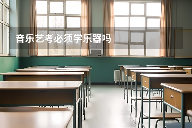 音乐艺考必须学乐器吗