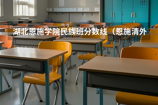 湖北恩施学院民族班分数线（恩施清外高中录取分数线）