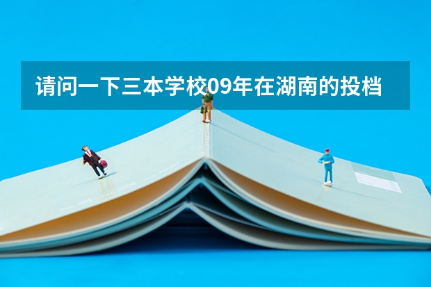请问一下三本学校09年在湖南的投档线 只要投档分数线！急求 哈尔滨石油学院是几本