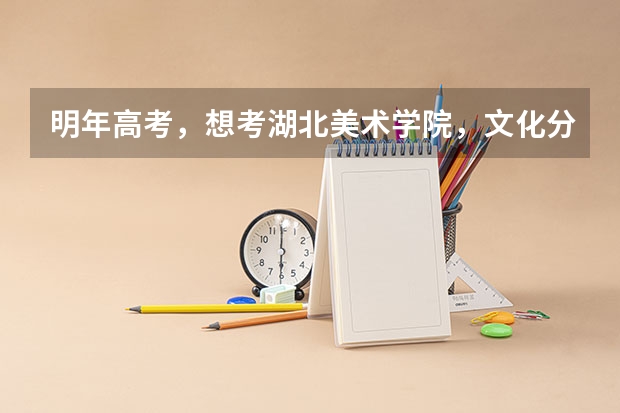 明年高考，想考湖北美术学院，文化分和专业分大概要多少分？