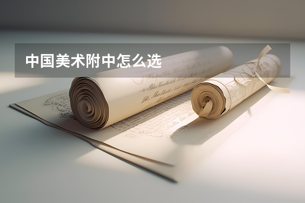 中国美术附中怎么选
