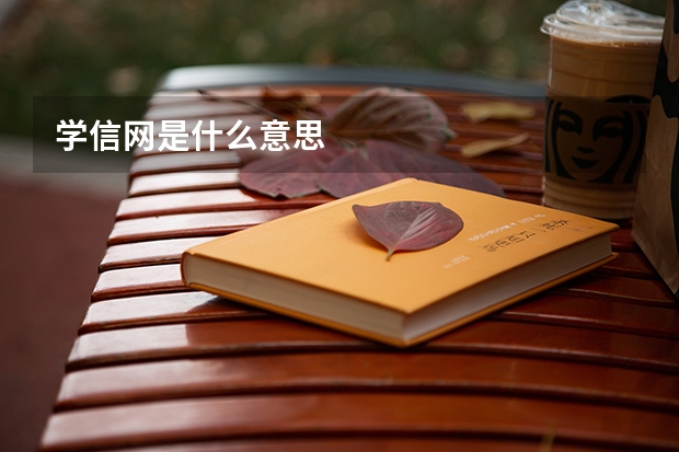学信网是什么意思