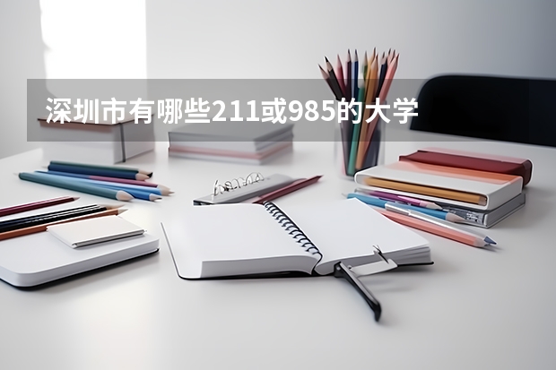 深圳市有哪些211或985的大学