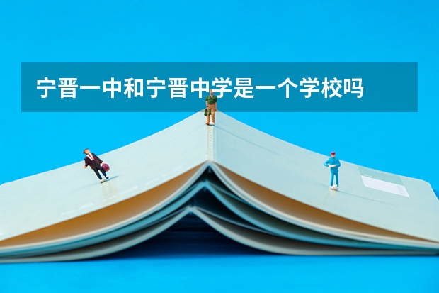 宁晋一中和宁晋中学是一个学校吗