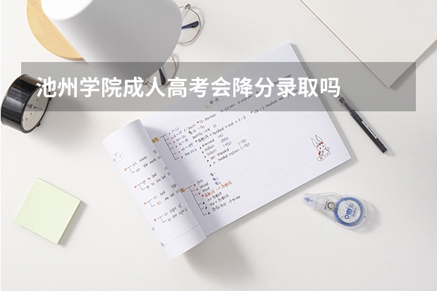池州学院成人高考会降分录取吗