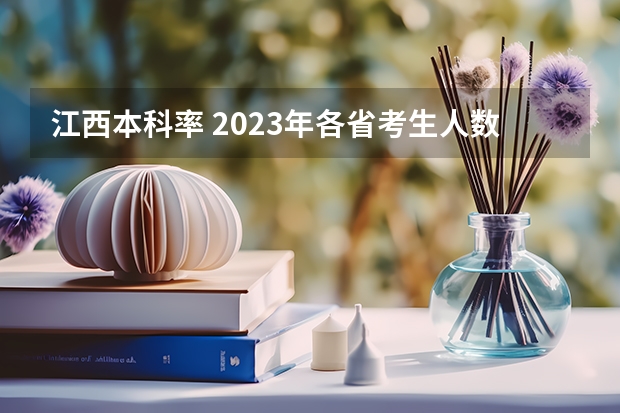 江西本科率 2023年各省考生人数
