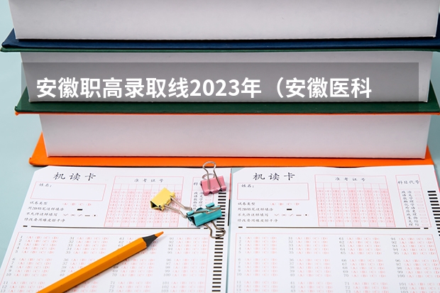 安徽职高录取线2023年（安徽医科高等专科学校高考分数线）