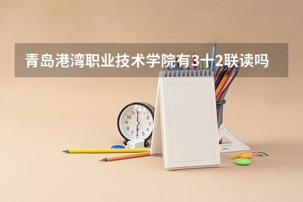 青岛港湾职业技术学院有3十2联读吗