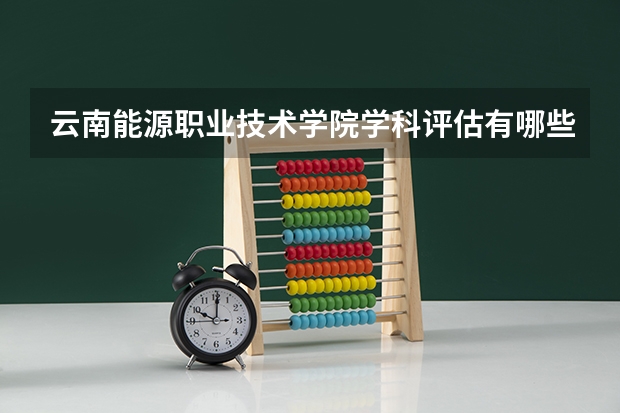 云南能源职业技术学院学科评估有哪些（重点学科介绍）