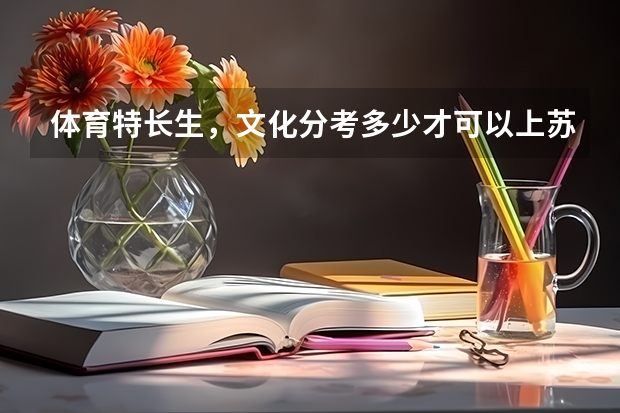 体育特长生，文化分考多少才可以上苏州大学