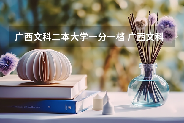 广西文科二本大学一分一档 广西文科二本大学排名及分数线
