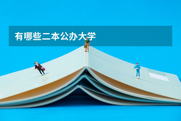 有哪些二本公办大学